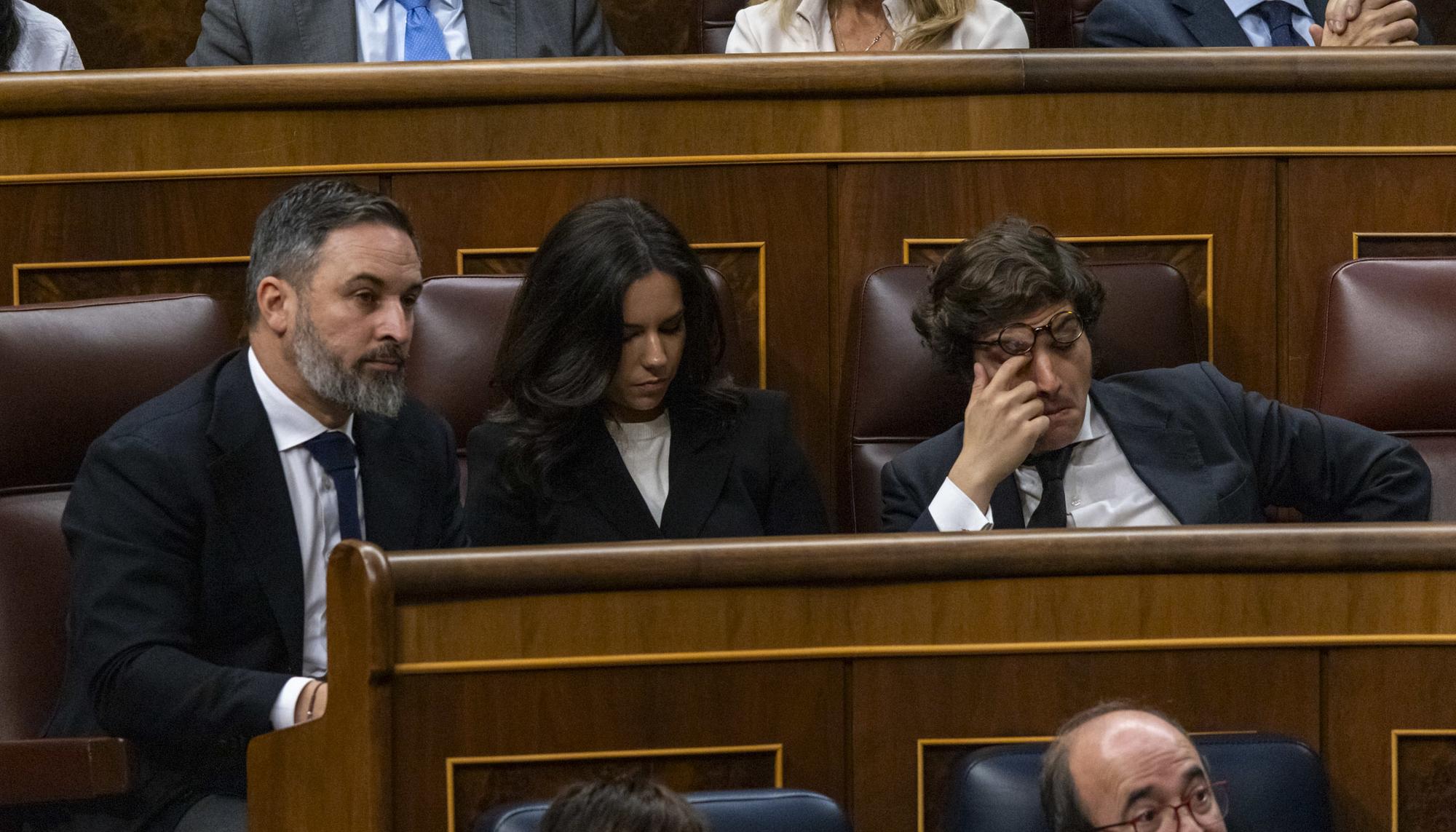 Debate de investidura Pedro Sánchez  Bancada VOX - 13